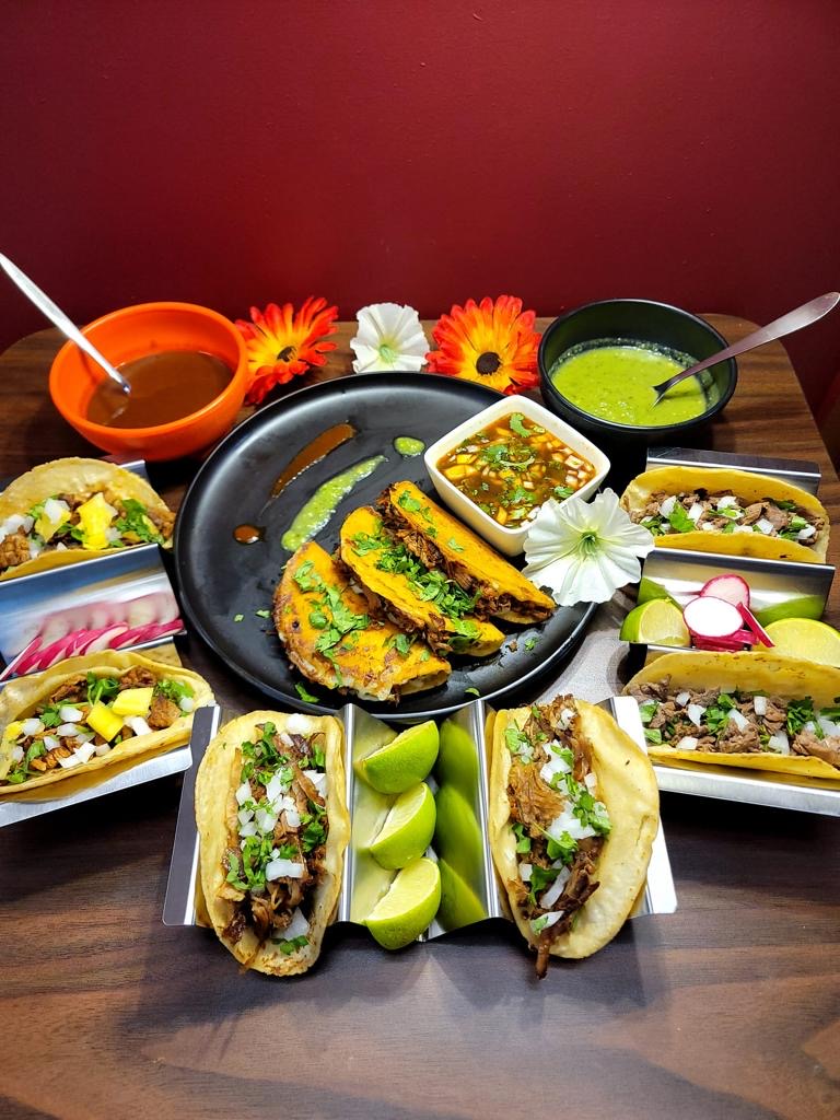Tacos, salsas and sides from Zacosayu Tacos in Hazleton, PA